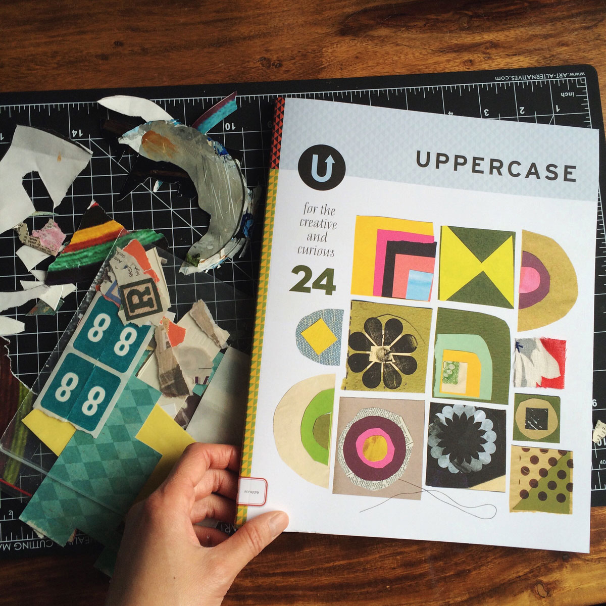 Uppercase Magazine Scavenger Hunt theme